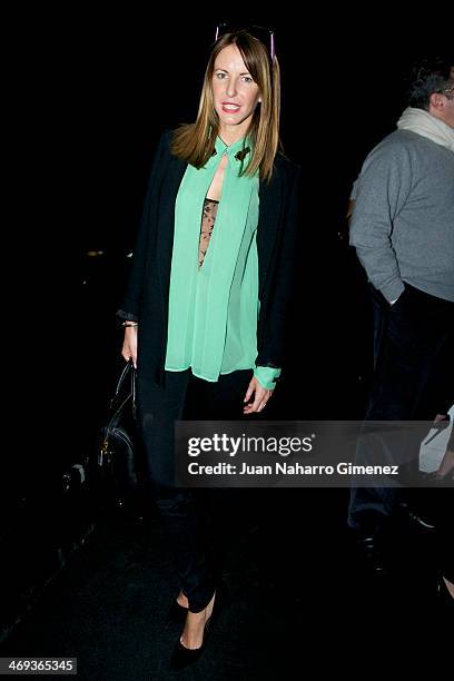 Vega Royo Villanova attends Mercedes Benz Fashion Week Madrid W/F 2014 at Ifema on February 14, 2014 in Madrid, Spain.