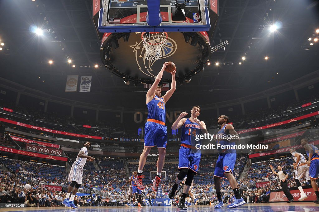 New York Knicks v Orlando Magic