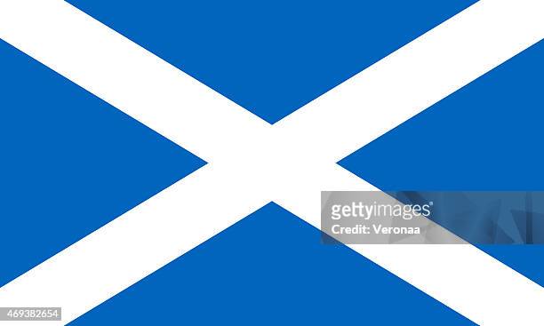 a blue and white flag representing scotland - dundee scotland stock illustrations