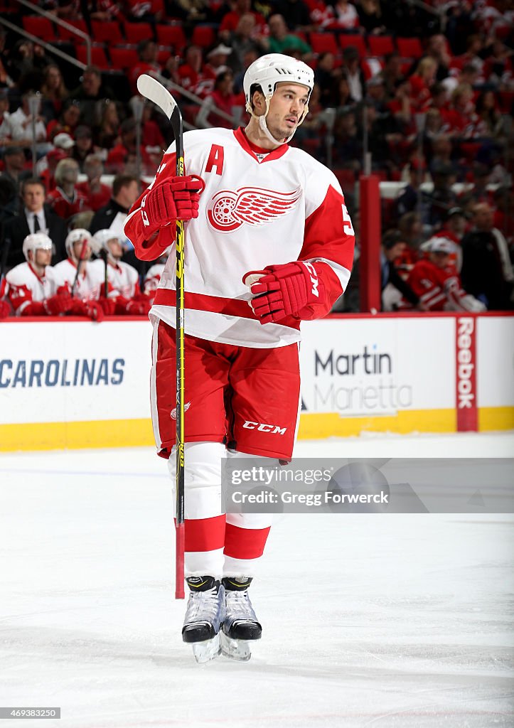 Detroit Red Wings v Carolina Hurricanes