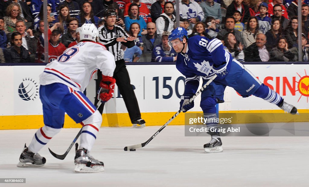 Montreal Canadiens v Toronto Maple Leafs