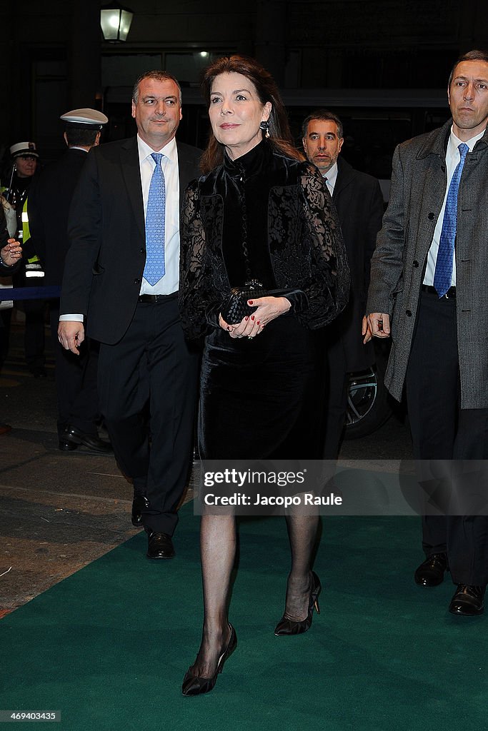 Princess Caroline Of Hanover Attends A Charity Dinner In Genoa - Arrivals