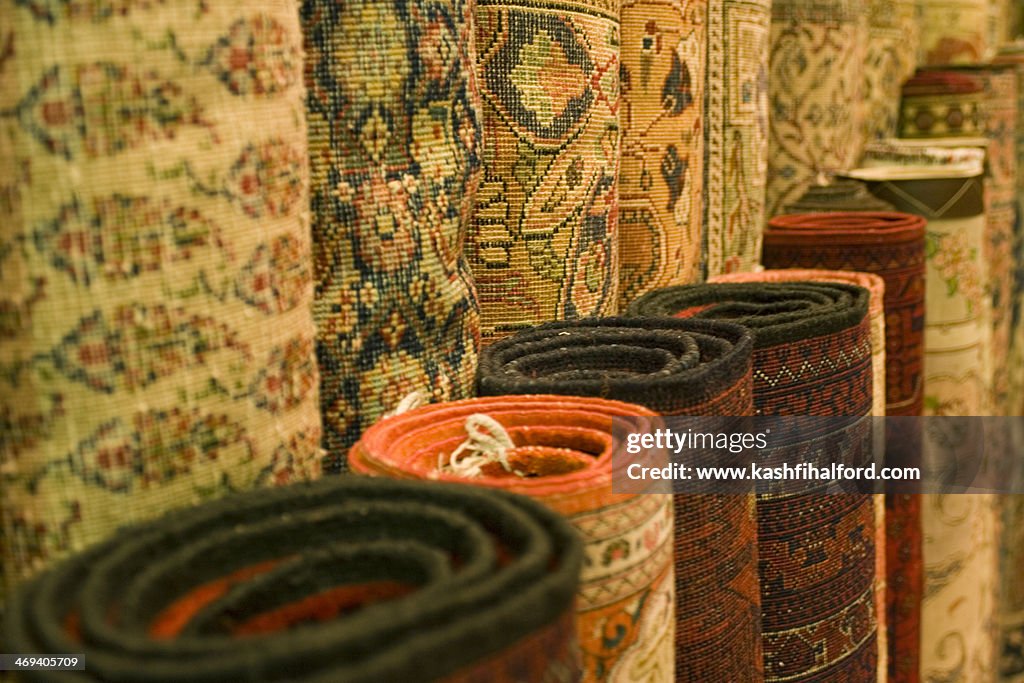 Carpets in the Grand Bazaar, Istanbul