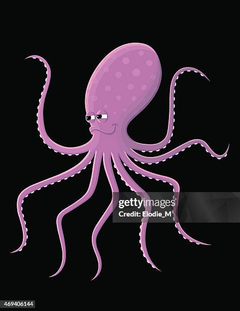 ilustraciones, imágenes clip art, dibujos animados e iconos de stock de pulpo/pieuvre - pulpo blanco