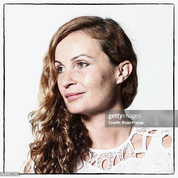 Designer Alice McCall poses for a portrait as Mercedes-Benz Fashion Week Australia Marks 20 Years on April 11, 2015 in Sydney, Australia.