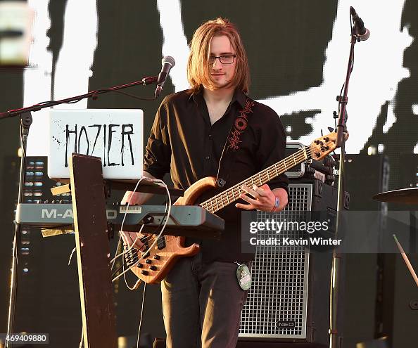 Alex Rzyan Musician Alex Ryan performs with Hozier onstage during day 2 of the ...