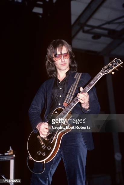 Dave Davies performing with The Kinks at Bergen Community College in Paramus, New Jersey on March 11, 1979.