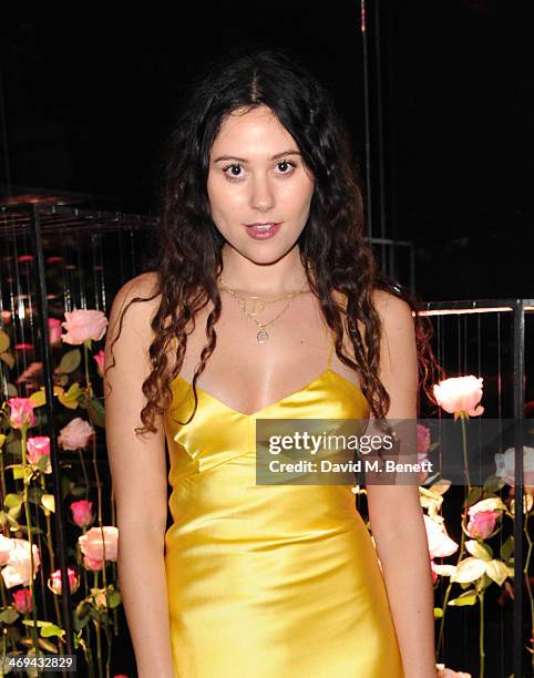 Eliza Doolittle attends the Lancome pre-BAFTA party hosted by Lily Collins at The London Edition Hotel on February 14, 2014 in London, England.