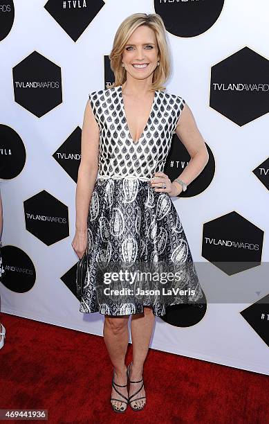 Actress Courtney Thorne-Smith attends the 2015 TV LAND Awards at Saban Theatre on April 11, 2015 in Beverly Hills, California.