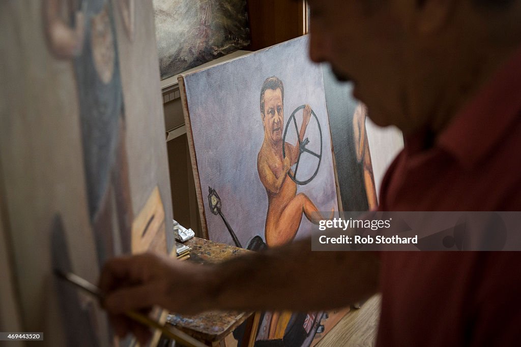 Political Painter Kaya Mar Showcases His Latest Works