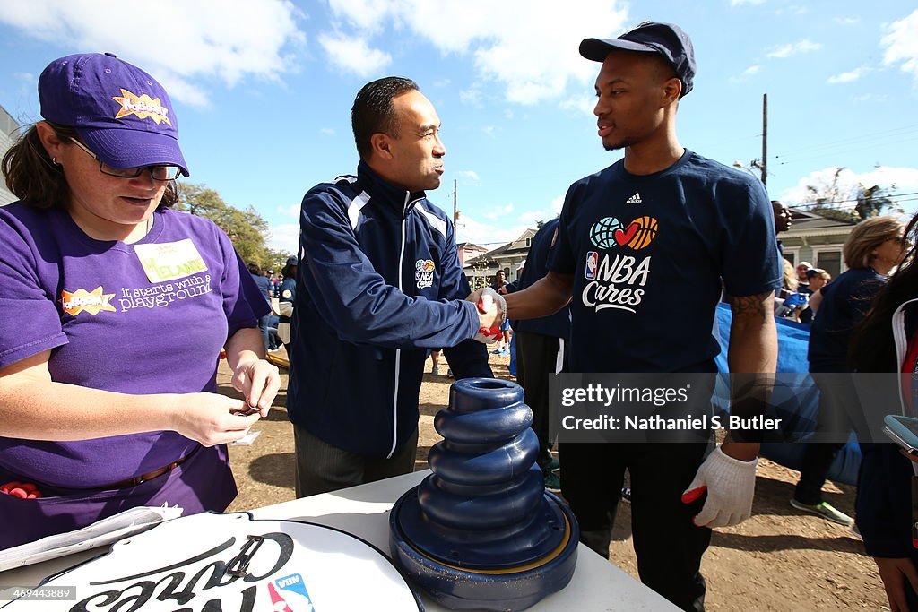 NBA Cares All-Star Day of Service "PLAY" with KaBOOM