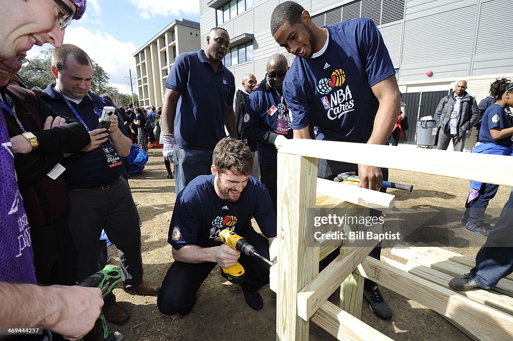 NBA Cares All-Star Day of Service "PLAY" with KaBOOM