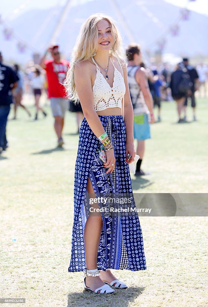 Street Style At The 2015 Coachella Valley Music And Arts Festival - Weekend 1