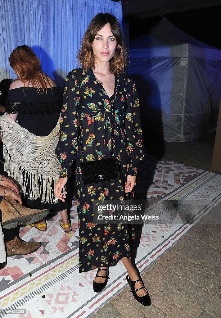 Moet Ice Imperial At Moschino's Late Night Hosted By Jeremy Scott At Coachella 2015