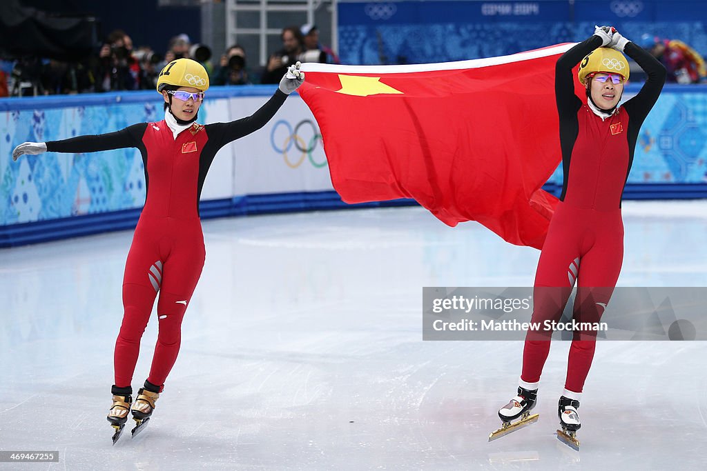 Short Track Speed Skating - Winter Olympics Day 8