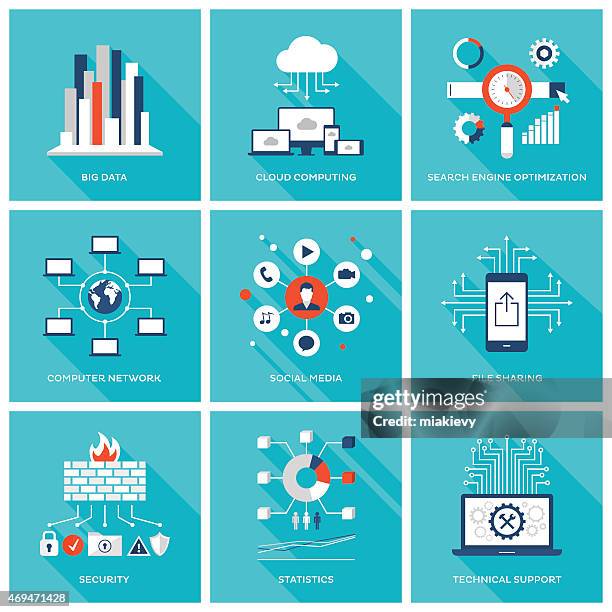 technology_concepts - search engine illustration stock illustrations