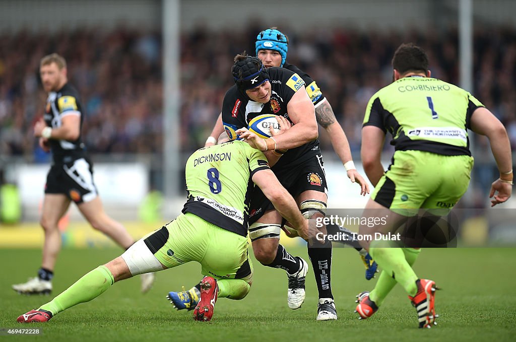 Exeter Chiefs v Northampton Saints - Aviva Premiership