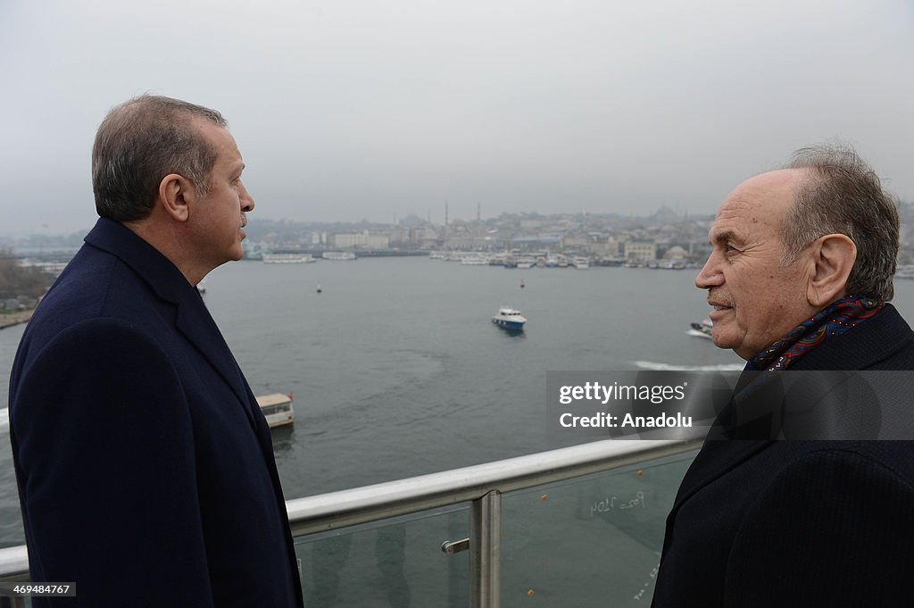 Opening Ceremony of Subway Bridge-Yenikapi Subway Station