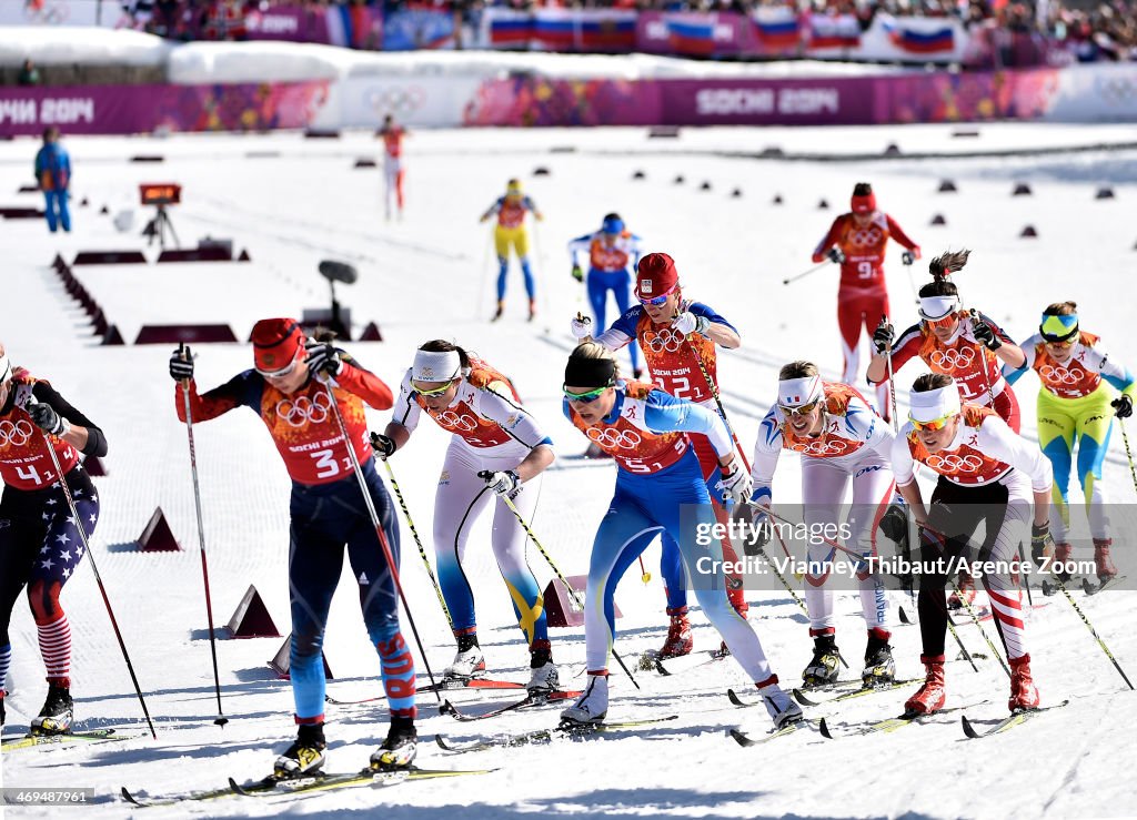 Cross-Country Skiing - Winter Olympics Day 8
