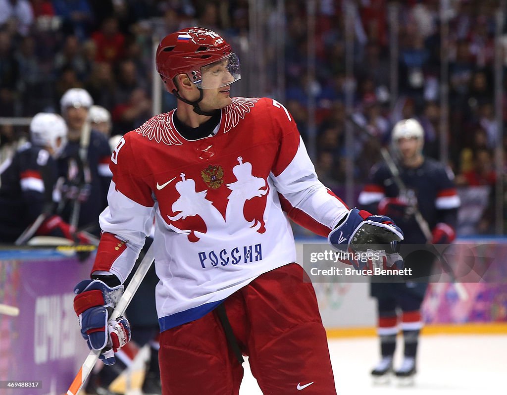 Ice Hockey - Winter Olympics Day 8 - United States v Russia