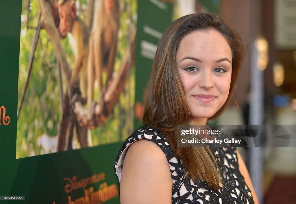 World Premiere Of Disney's "Monkey Kingdom"