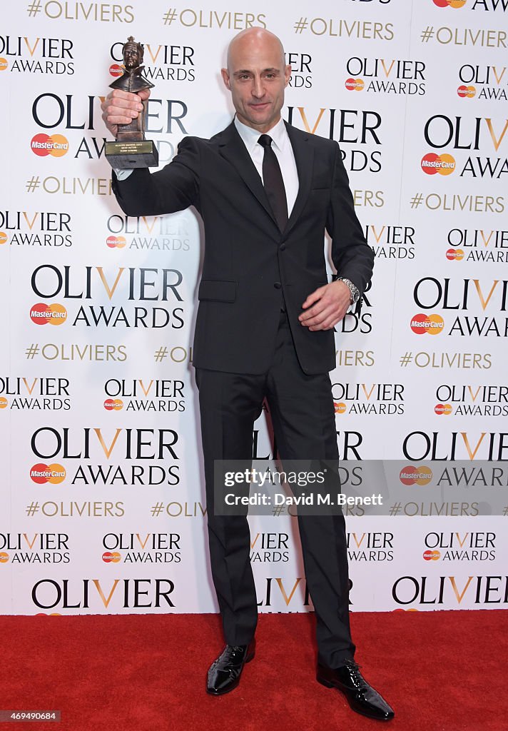 The Olivier Awards - Winners Room