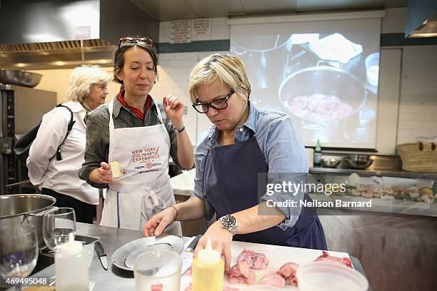 Chef Jody Williams attend the New York Culinary Experience 2015 Presented By New York Magazine And The International Culinary Center - Day 2 at David...