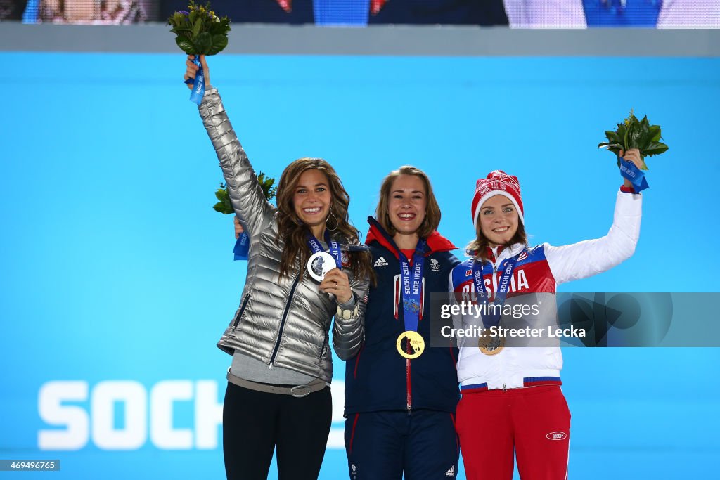 Medal Ceremony - Winter Olympics Day 8