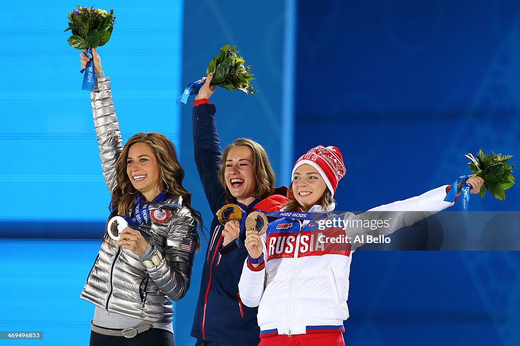 Medal Ceremony - Winter Olympics Day 8