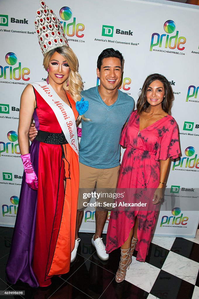 Miami Beach Gay Pride Parade - Grand Marshall Mario Lopez