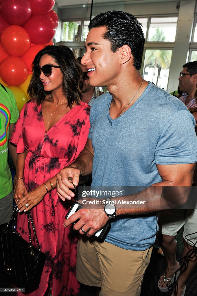 Miami Beach Gay Pride Parade - Grand Marshall Mario Lopez