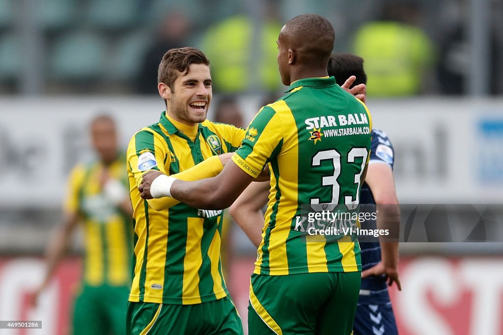 Hector Hevel of ADO Den Haag, Gervane Kastaneer of ADO Den Haag... News Photo Getty Images Hector Hevel of ADO Den Haag, Gervane Kastaneer of ADO Den Haag... News Photo Getty Images