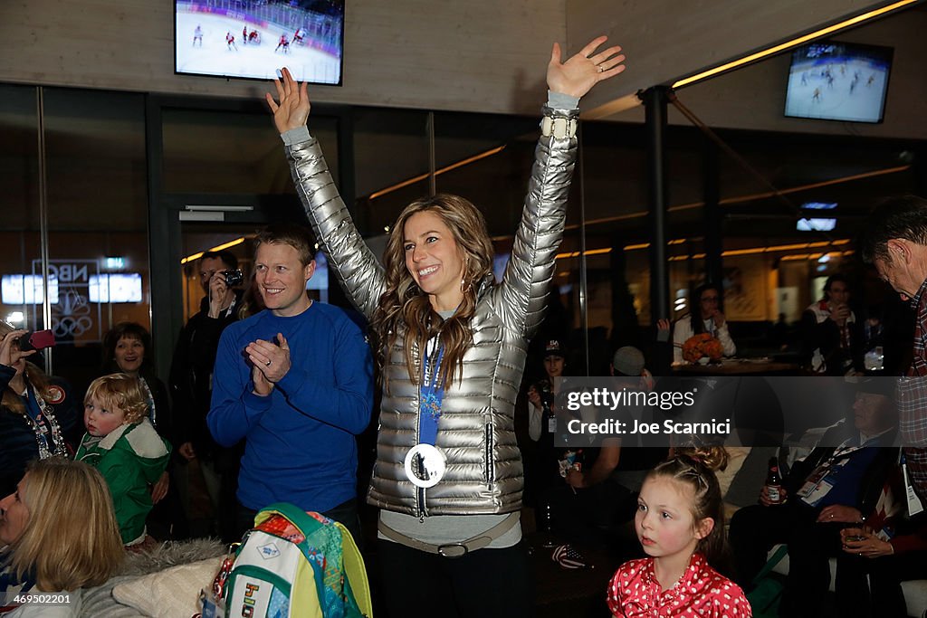 US Olympians Visit USA House