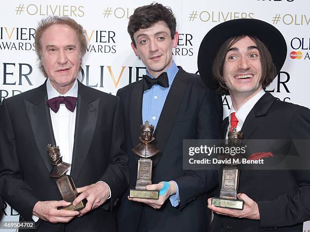 Ray Davies, winner of the Autograph Sound Award for Outstanding Achievement In Music award for "Sunny Afternoon", John Dagleish, winner of Best Actor...