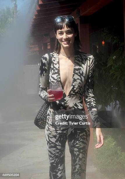 Model Margaux Brooke attends The Retreat At The Sparrows Lodge on April 12, 2015 in Palm Springs, California.