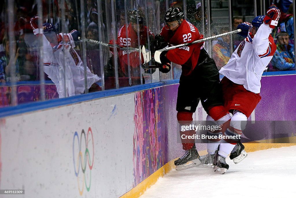 Ice Hockey - Winter Olympics Day 8 - Switzerland v Czech Republic
