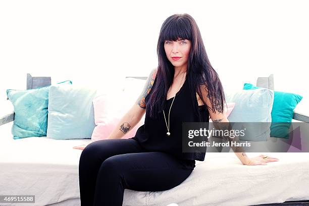 Alexis Krauss performs at Refinery29 x AOK Present: Paradiso - Day 2 on April 12, 2015 in Palm Springs, California.