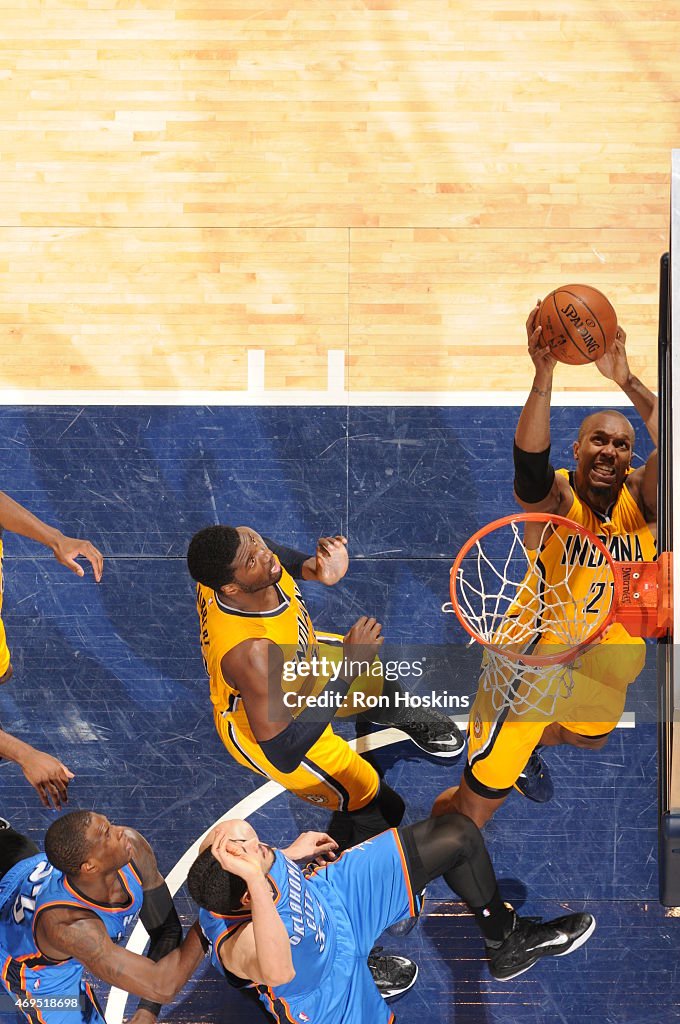 Oklahoma City Thunder v Indiana Pacers