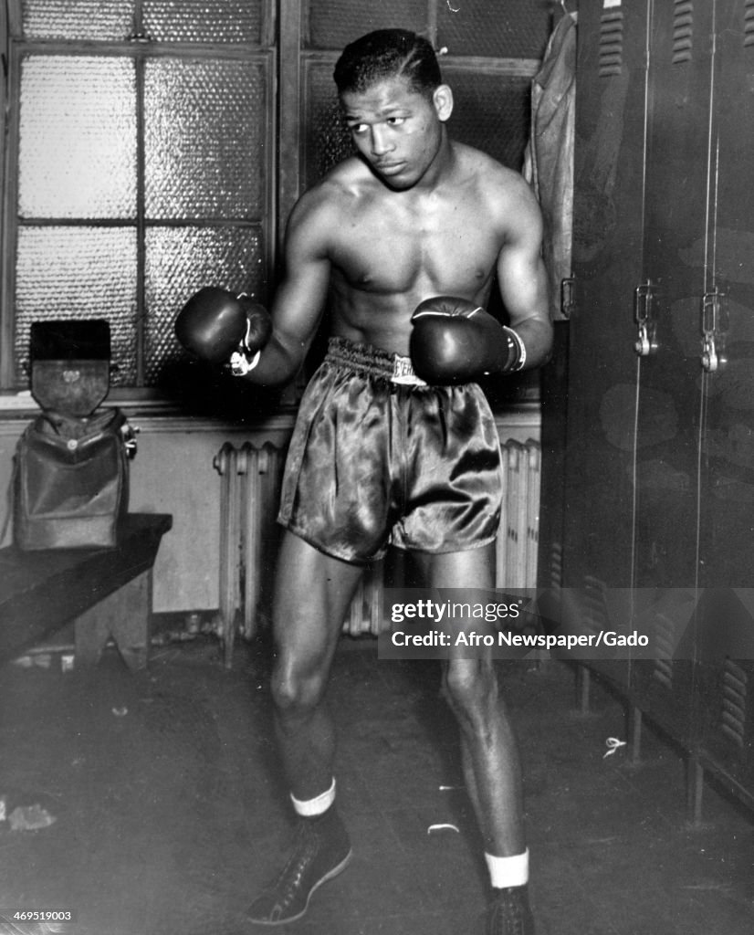 Sugar Ray Robinson Portrait