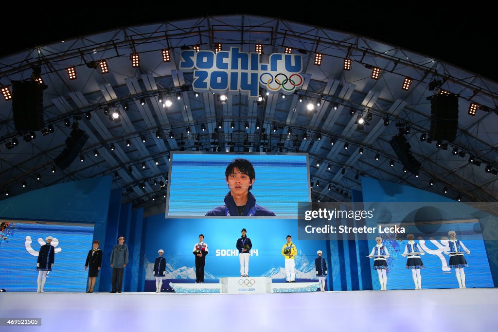 Medal Ceremony - Winter Olympics Day 8