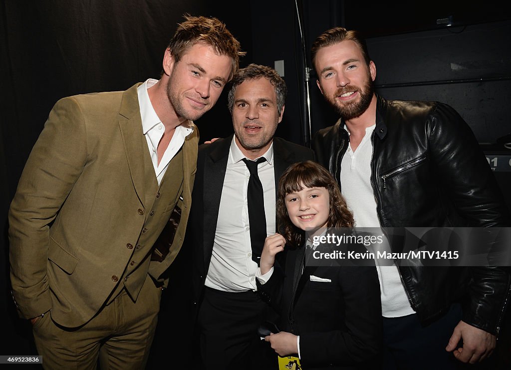 2015 MTV Movie Awards - Backstage And Audience