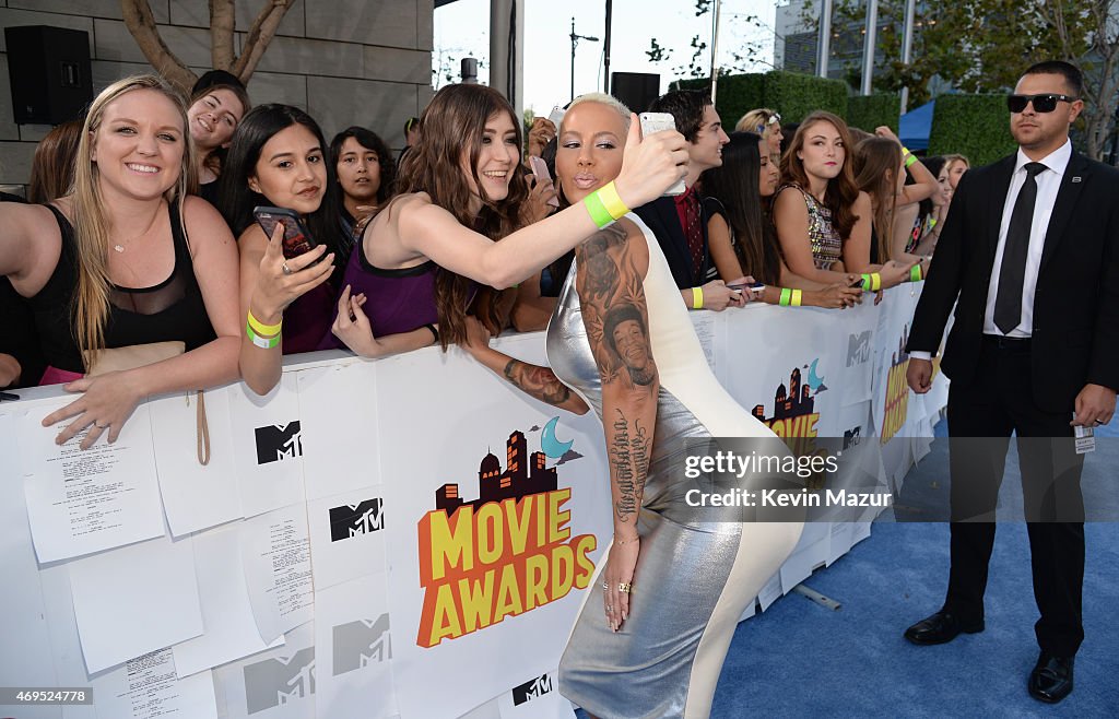 2015 MTV Movie Awards - Red Carpet