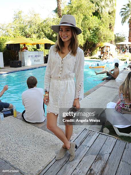 Actress Jamie Chung attends The Music Lounge, Presented By Mudd & Op event on April 12, 2015 in Palm Springs, California.