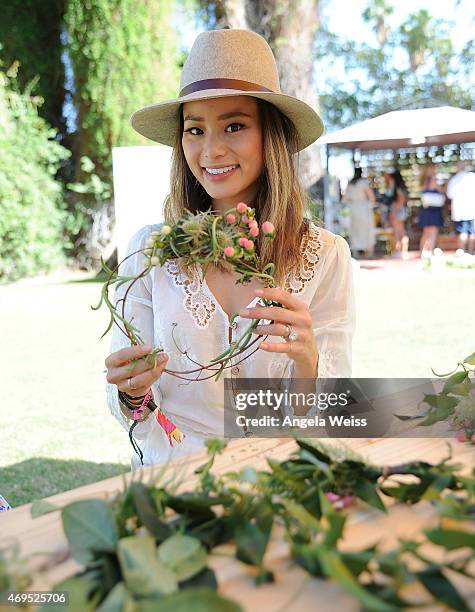 Actress Jamie Chung attends The Music Lounge, Presented By Mudd & Op event on April 12, 2015 in Palm Springs, California.