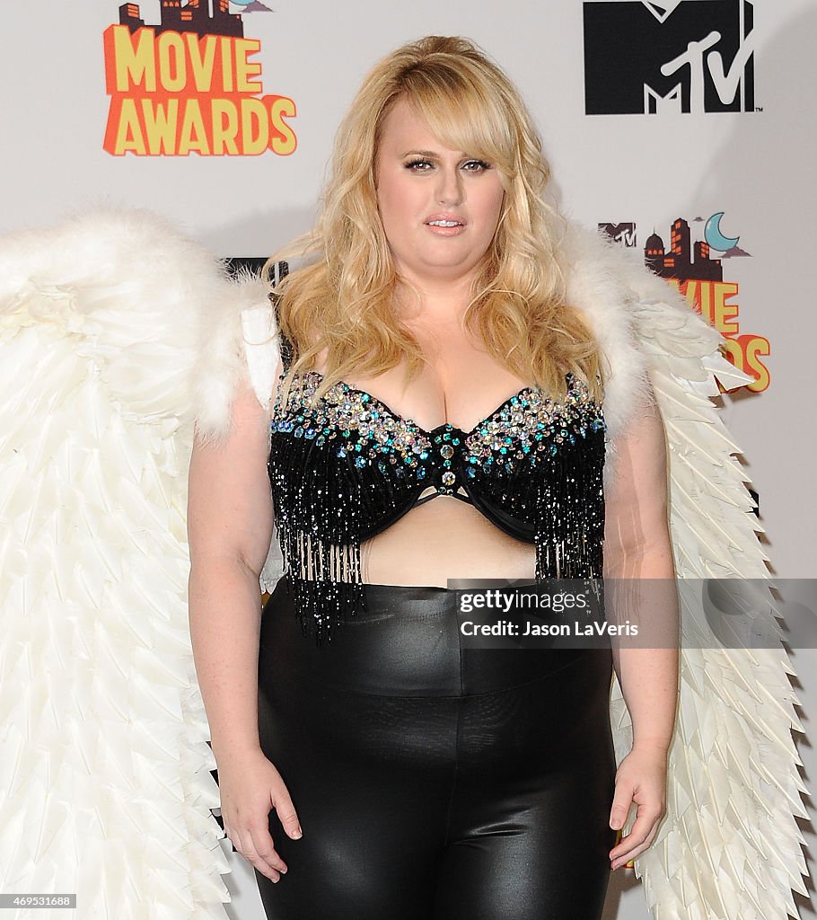 2015 MTV Movie Awards - Press Room