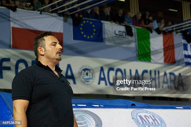 Final match of LEN Eurocup between Carpisa Yamamay Acquachiara - DOOA Posillipo played in Piscina Scandone of Naples.