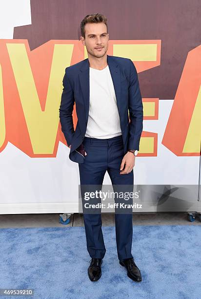 Actor Ryan Cooper attends The 2015 MTV Movie Awards at Nokia Theatre L.A. Live on April 12, 2015 in Los Angeles, California.