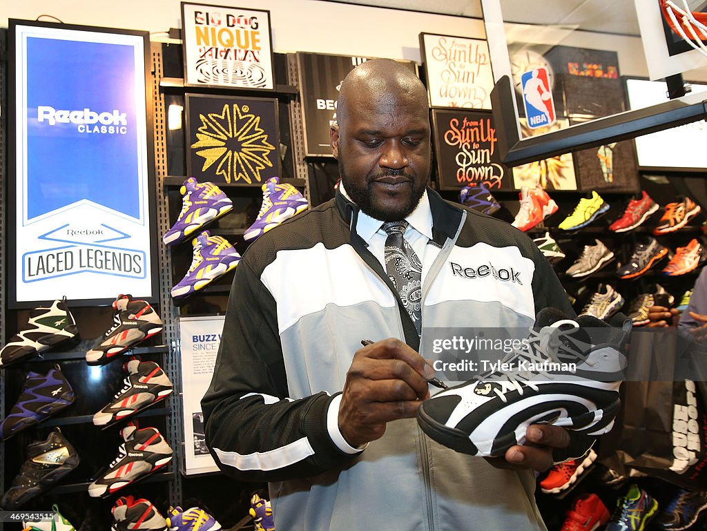 Shaquille O'Neal Visits Local Louisiana Foot Locker For Shaq Attaq Launch