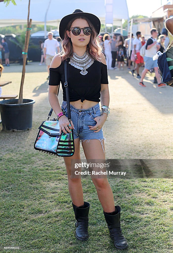 Street Style At The 2015 Coachella Valley Music And Arts Festival - Weekend 1