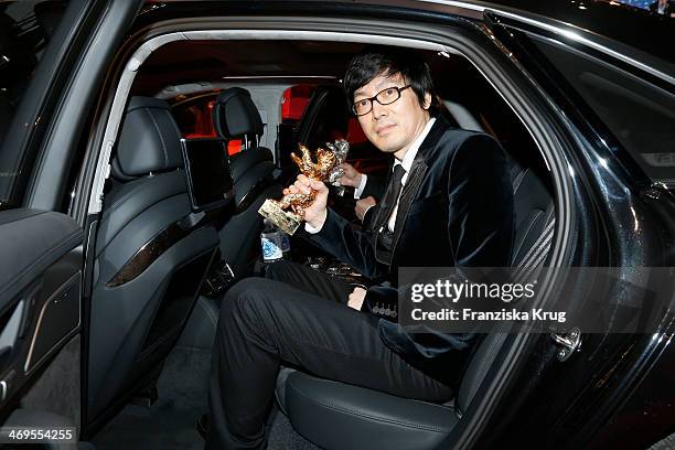 Diao Yinan attends the closing ceremony during the 64th Berlinale International Film Festival at Berlinale Palast on February 15, 2014 in Berlin,...